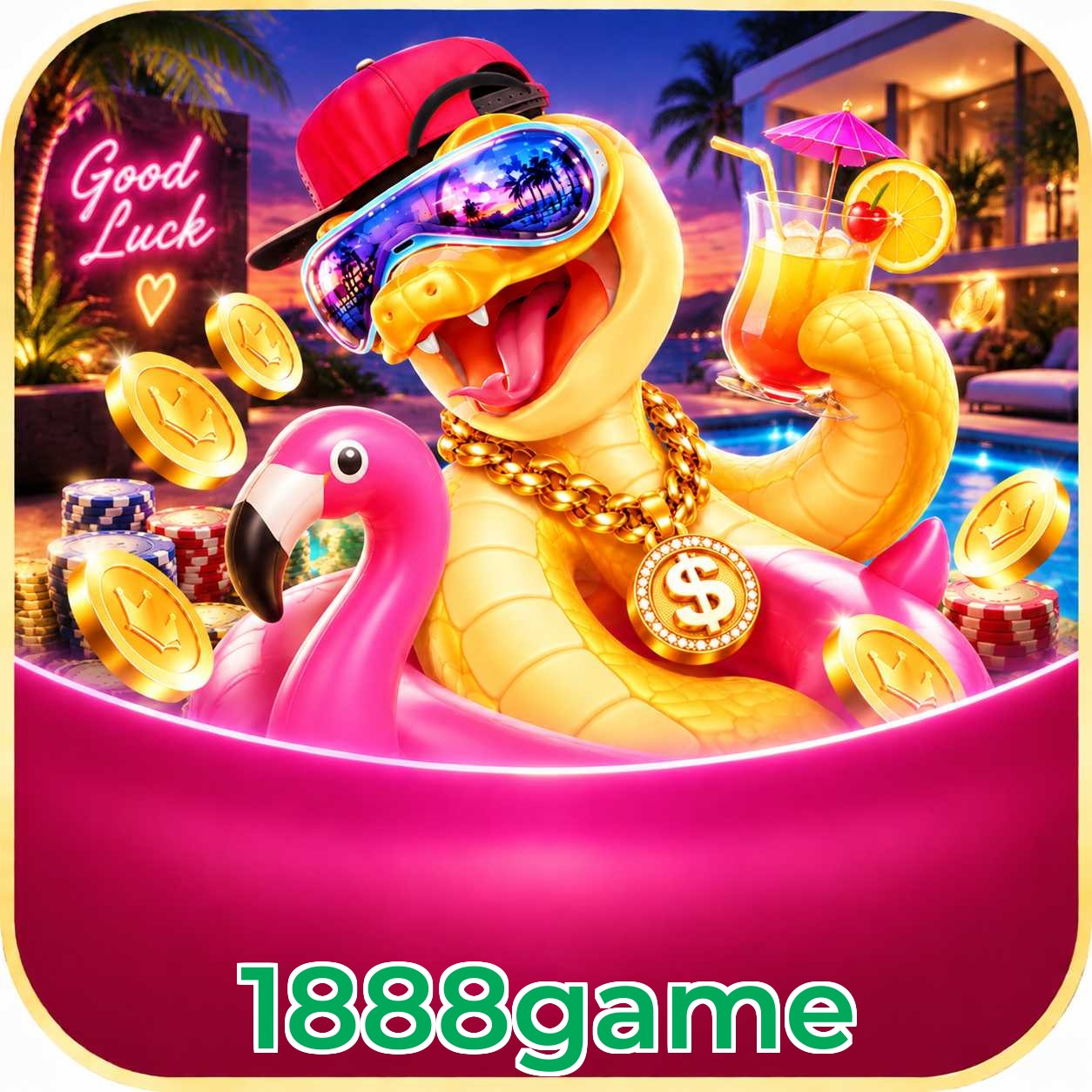 Contedo de jogos no canal Telegram 1888game